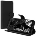 Husa pentru Alcatel 1B (2020), Piele ecologica, Negru, 51475.01 fotografia produsului View 2 S
