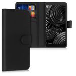 Husa pentru Alcatel 1B (2020), Piele ecologica, Negru, 51475.01 fotografia produsului