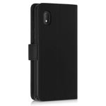 Husa pentru Alcatel 1B (2020), Piele ecologica, Negru, 51475.01 fotografia produsului View 4 S