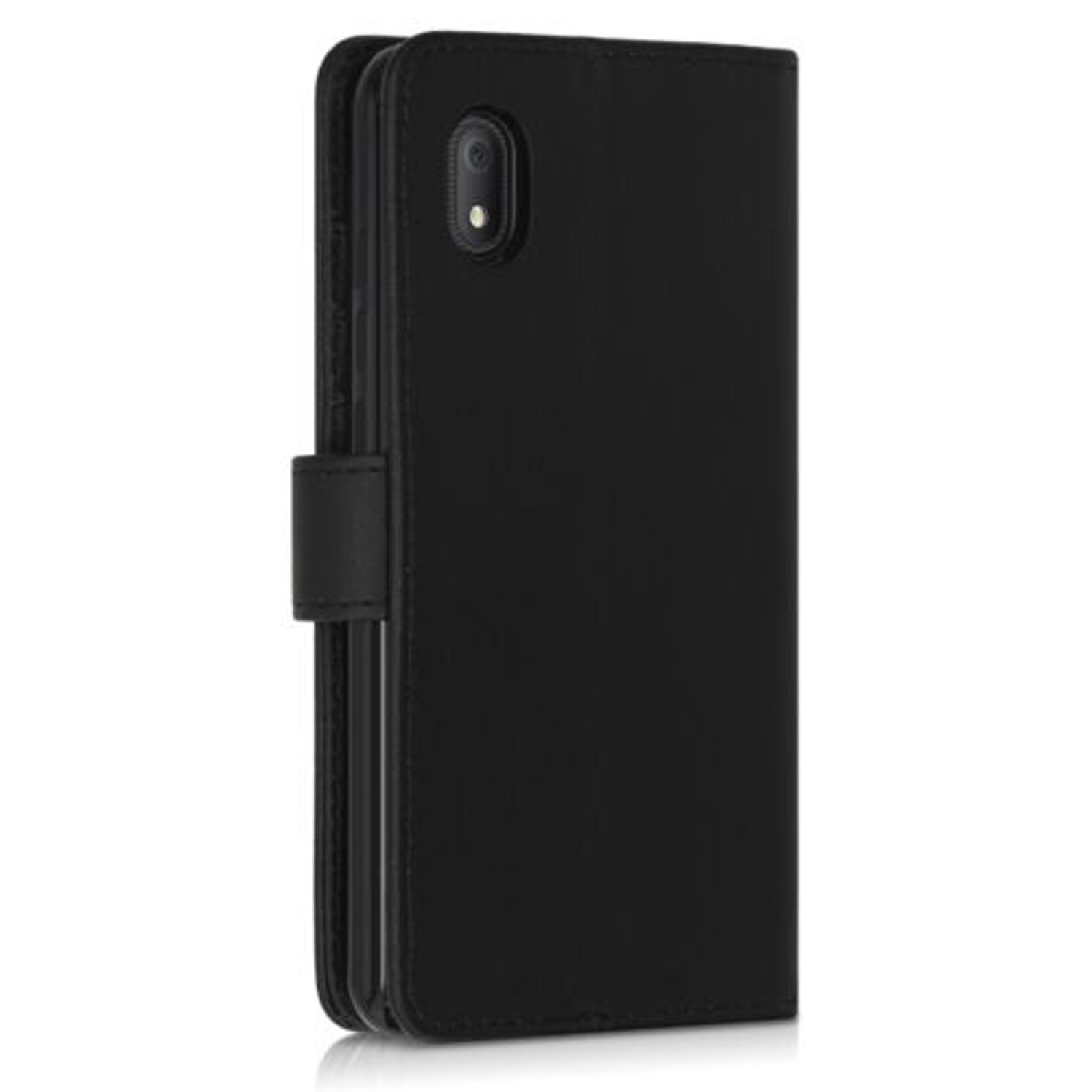 Husa pentru Alcatel 1B (2020), Piele ecologica, Negru, 51475.01 fotografia produsului View 4 L
