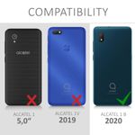 Husa pentru Alcatel 1B (2020), Piele ecologica, Negru, 51475.01 fotografia produsului View 6 S