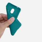 Husa pentru Alcatel 1C (2019), Silicon, Verde, 47558.57 fotografia produsului View 4 S