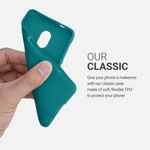 Husa pentru Alcatel 1C (2019), Silicon, Verde, 47558.57 fotografia produsului View 7 S