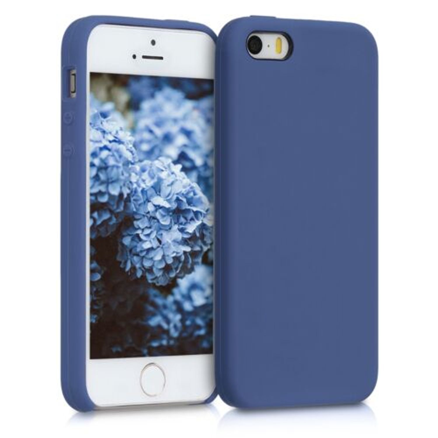Husa pentru Apple iPhone 5/iPhone 5s/iPhone SE, Silicon, Albastru, 42766.145 fotografia produsului