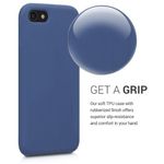 Husa pentru Apple iPhone 5/iPhone 5s/iPhone SE, Silicon, Albastru, 42766.145 fotografia produsului View 4 S