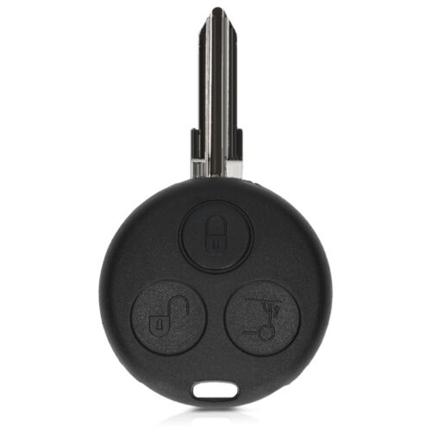 Carcasa Cheie pentru Smart, 3 Butoane, Plastic, Negru, 48226.01 fotografia produsului View 3 L