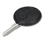 Carcasa Cheie pentru Smart, 3 Butoane, Plastic, Negru, 48226.01 fotografia produsului View 6 S