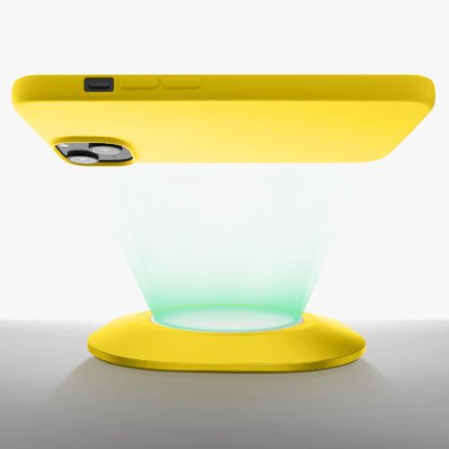 Husa Kwmobile pentru Apple iPhone 14, Silicon, Galben, 59079.165 fotografia produsului View 11 L