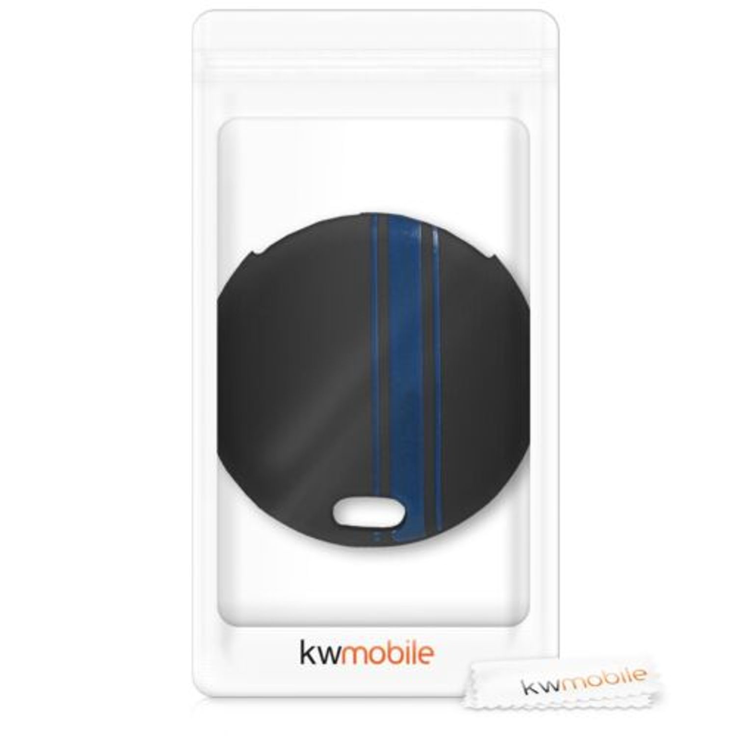 Husa Cheie Auto pentru Smart, 3 Butoane, Silicon, Albastru, 45658.03 fotografia produsului View 7 L