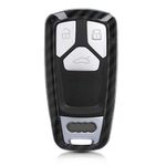 Husa Cheie Auto pentru Audi, 3 Butoane, Keyless Go, Plastic, Negru, 49667.01 fotografia produsului View 2 S