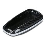 Husa Cheie Auto pentru Audi, 3 Butoane, Keyless Go, Plastic, Negru, 49667.01 fotografia produsului View 6 S