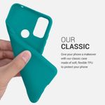 Husa pentru Alcatel 1S (2021), Silicon, Verde, 54466.57 fotografia produsului View 4 S
