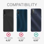 Husa pentru Alcatel 1S (2021), Silicon, Verde, 54466.57 fotografia produsului View 6 S