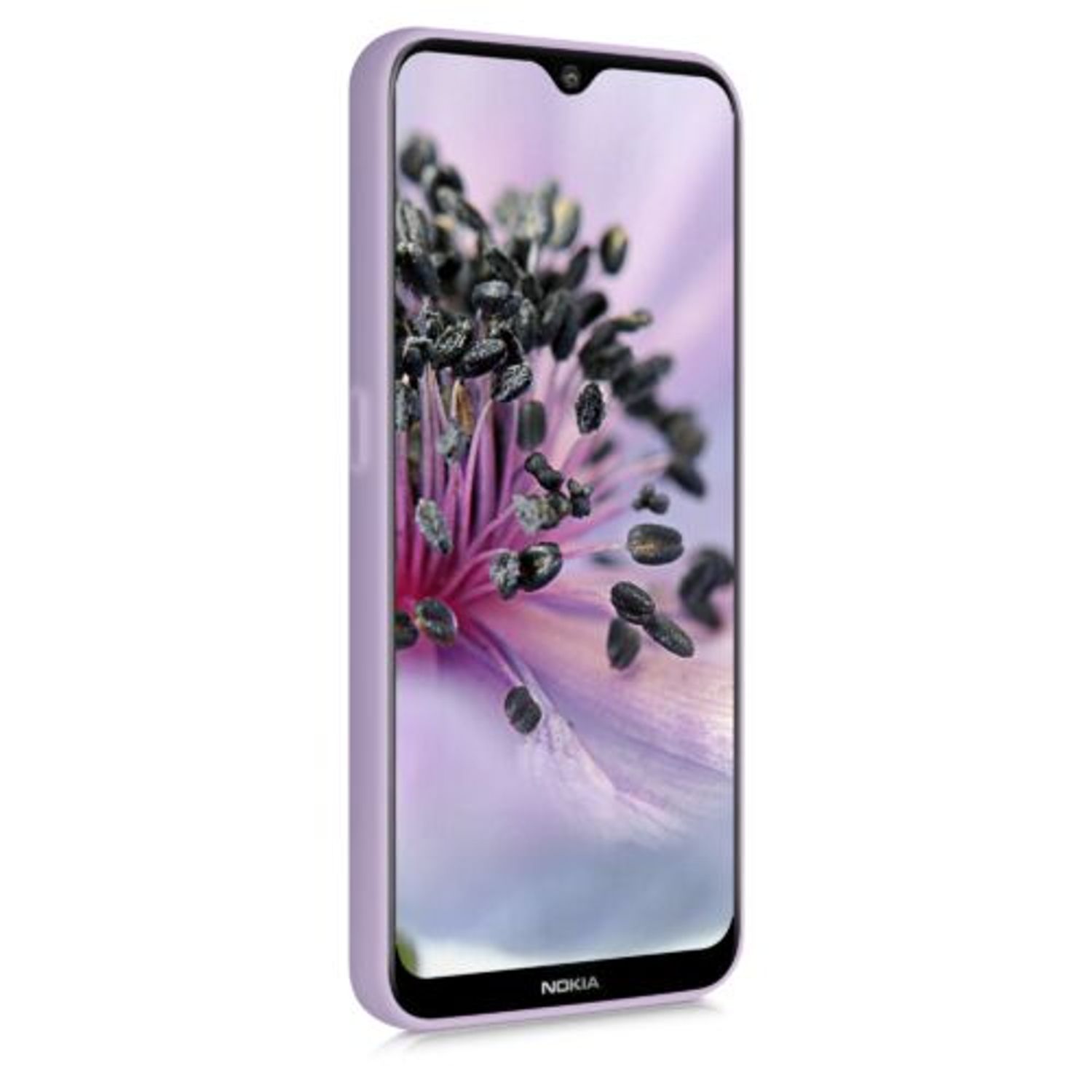 Husa pentru Nokia 2.3, Silicon, Mov, 51522.140 fotografia produsului View 3 L