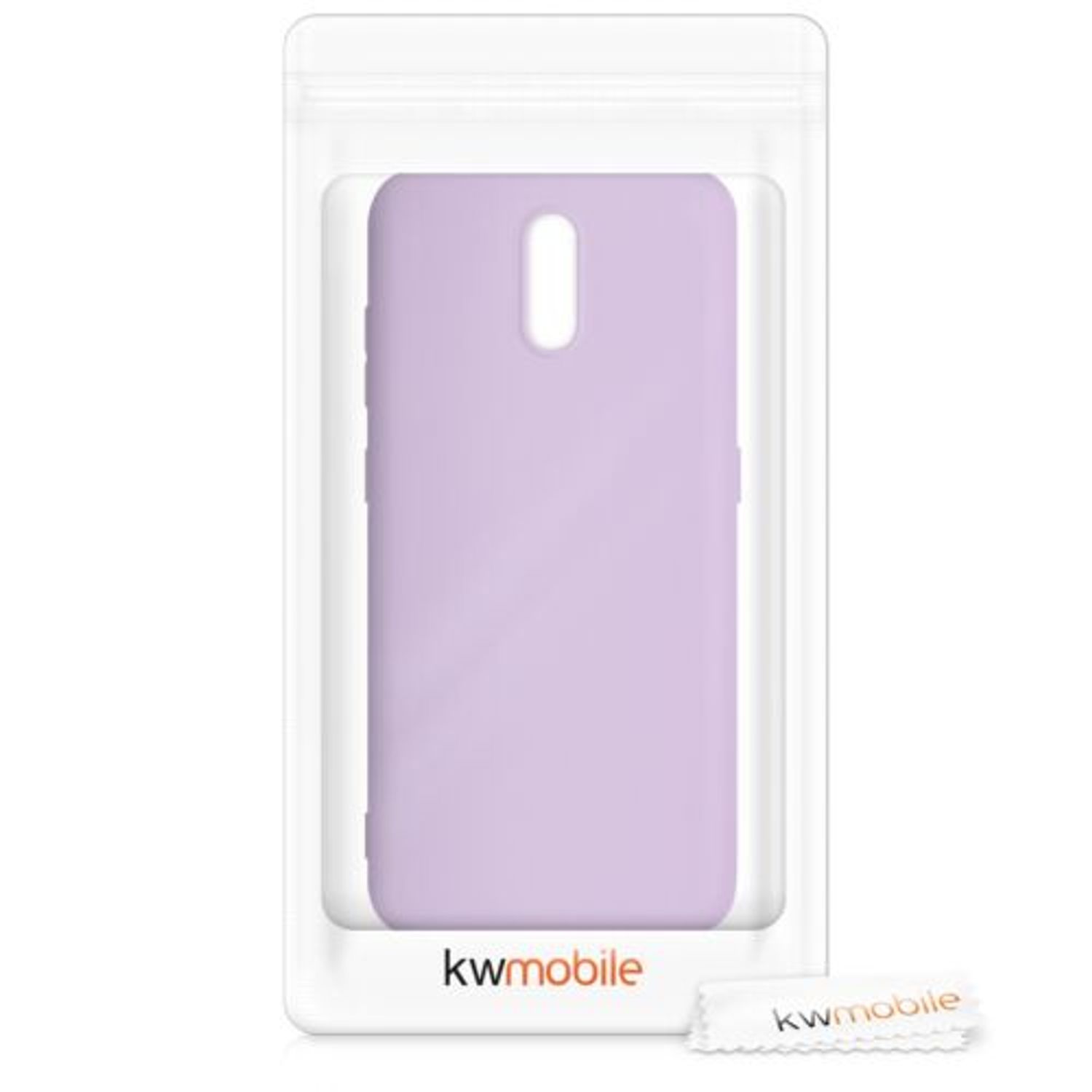 Husa pentru Nokia 2.3, Silicon, Mov, 51522.140 fotografia produsului View 7 L