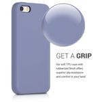 Husa pentru Apple iPhone 5/iPhone 5s/iPhone SE, Silicon, Mov, 42766.130 fotografia produsului View 5 S