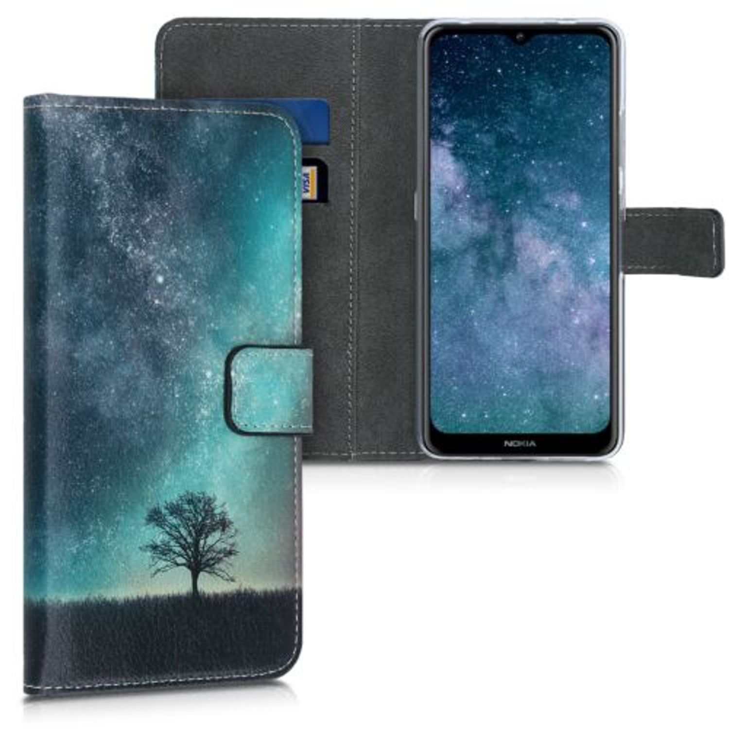 Husa pentru Nokia 2.4, Piele ecologica, Multicolor, 53697.02 fotografia produsului