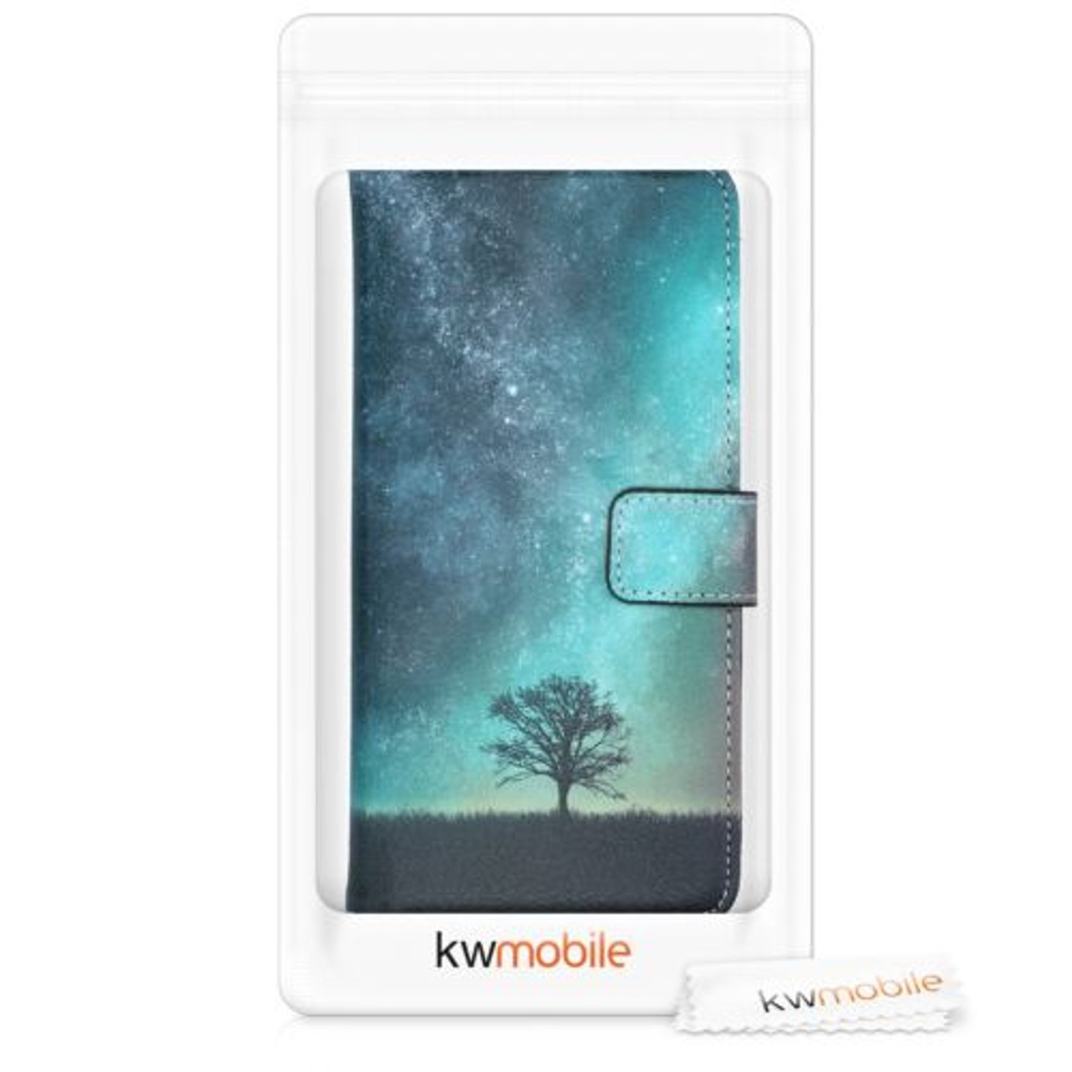 Husa pentru Nokia 2.4, Piele ecologica, Multicolor, 53697.02 fotografia produsului View 7 L
