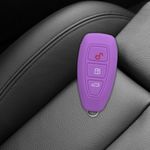 Husa Cheie Auto pentru Ford, 3 Butoane, Keyless Go, Silicon, Violet, 41621.38 fotografia produsului View 3 S