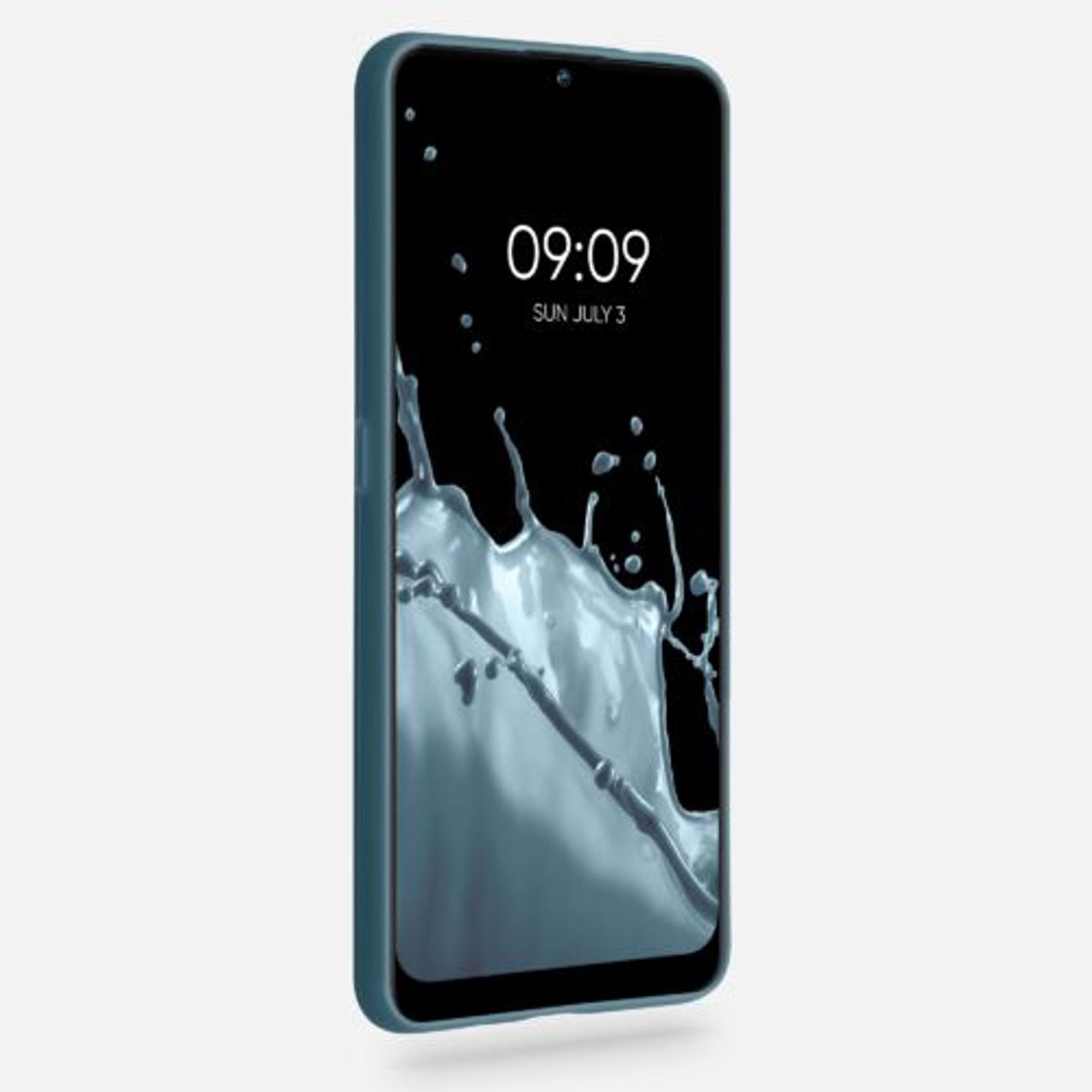 Husa pentru Nokia 2.4, Silicon, Verde, 53496.207 fotografia produsului View 2 L