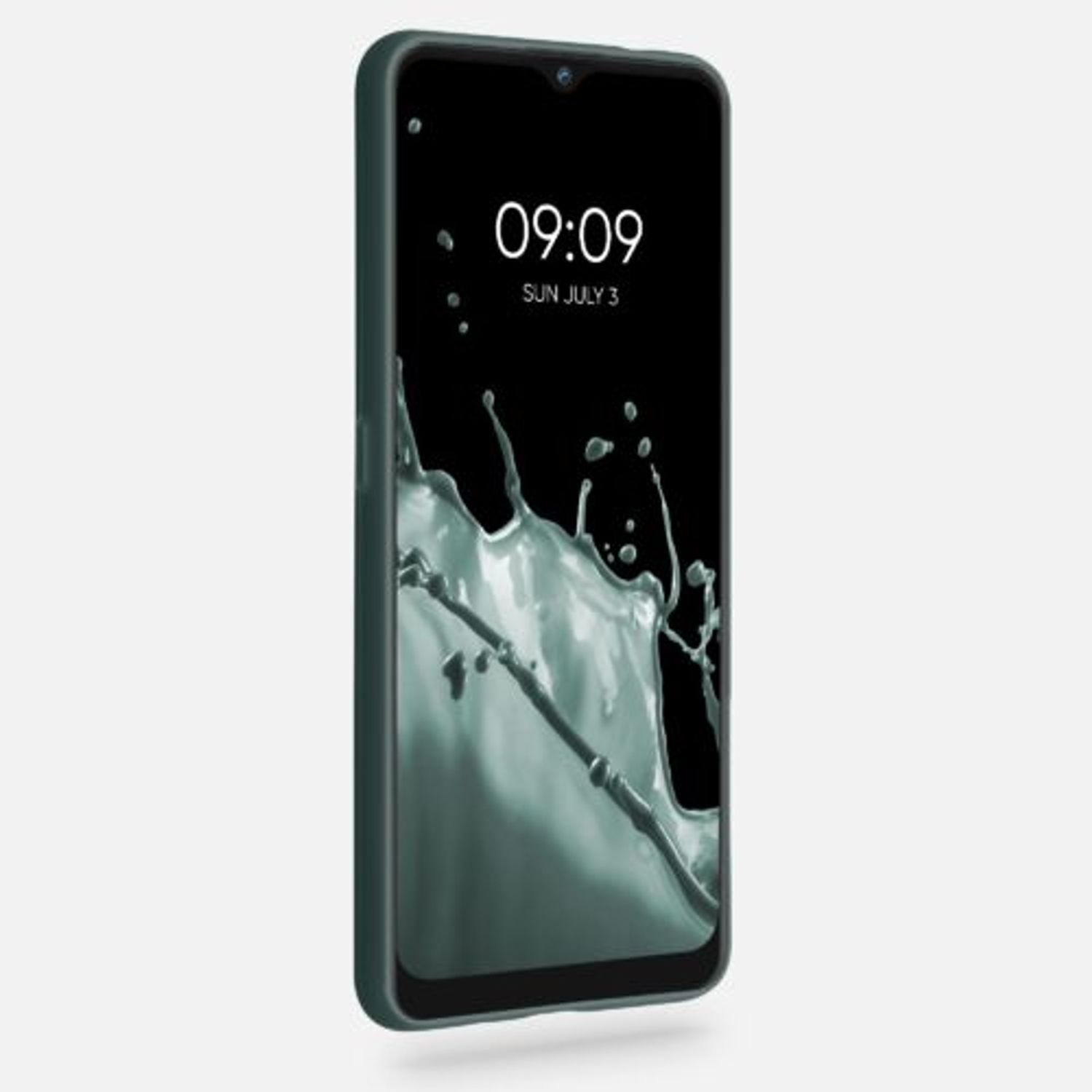 Husa pentru Nokia 2.4, Silicon, Verde, 53496.166 fotografia produsului View 3 L