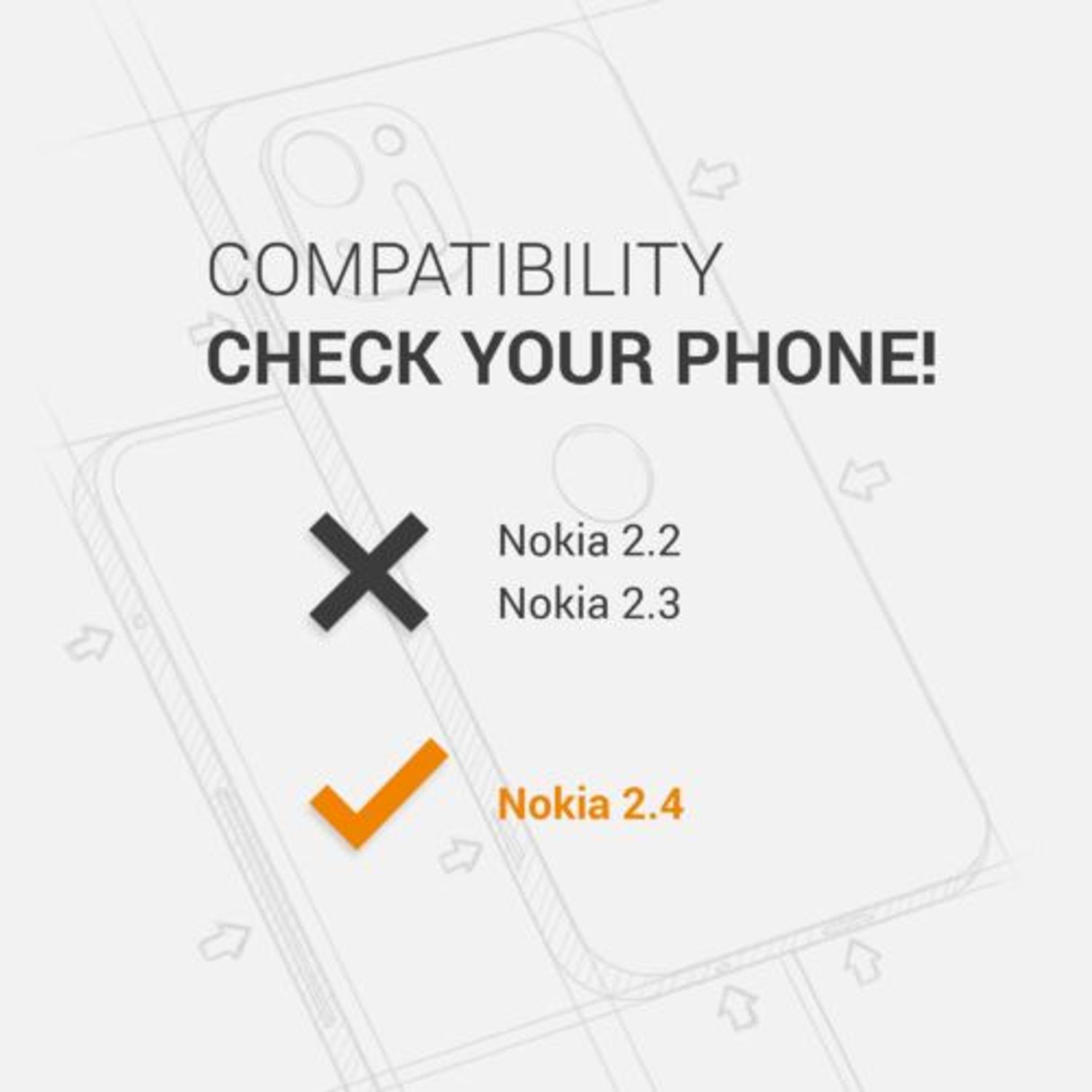 Husa pentru Nokia 2.4, Silicon, Verde, 53496.57 fotografia produsului View 6 L