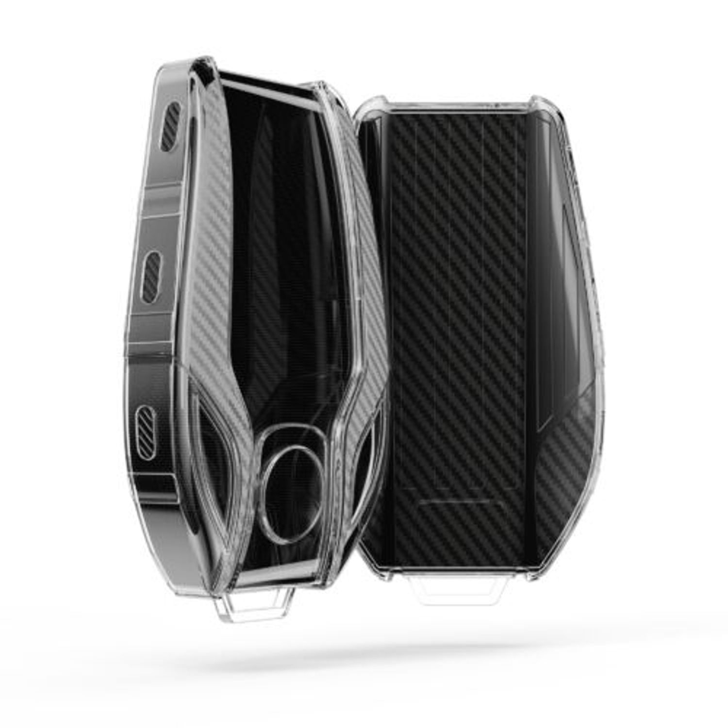 Husa Cheie Auto pentru BMW, Display, Silicon, Transparent, 53741.01 fotografia produsului View 2 L
