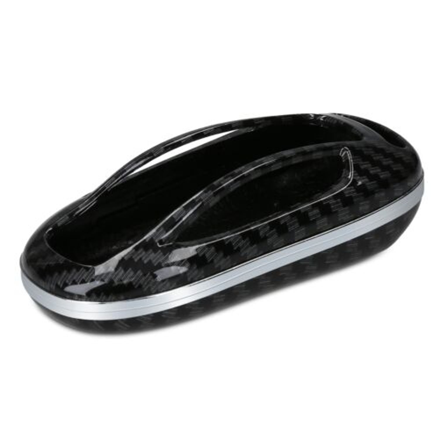 Husa Cheie Auto pentru Tesla, Model 3, Plastic, Negru, 52088.01 fotografia produsului View 7 L
