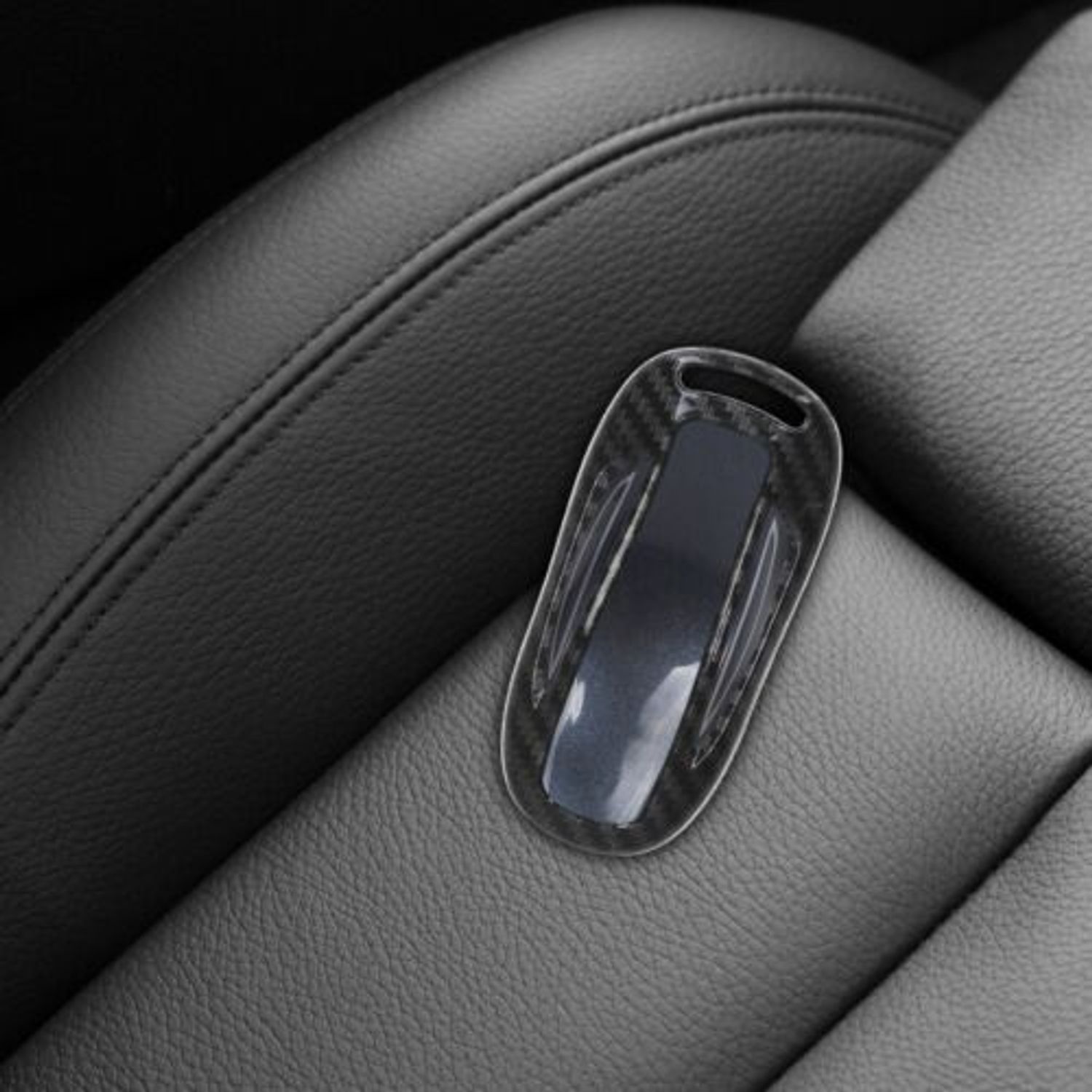 Husa Cheie Auto pentru Tesla, Model 3, Plastic, Negru, 52088.01 fotografia produsului View 6 L
