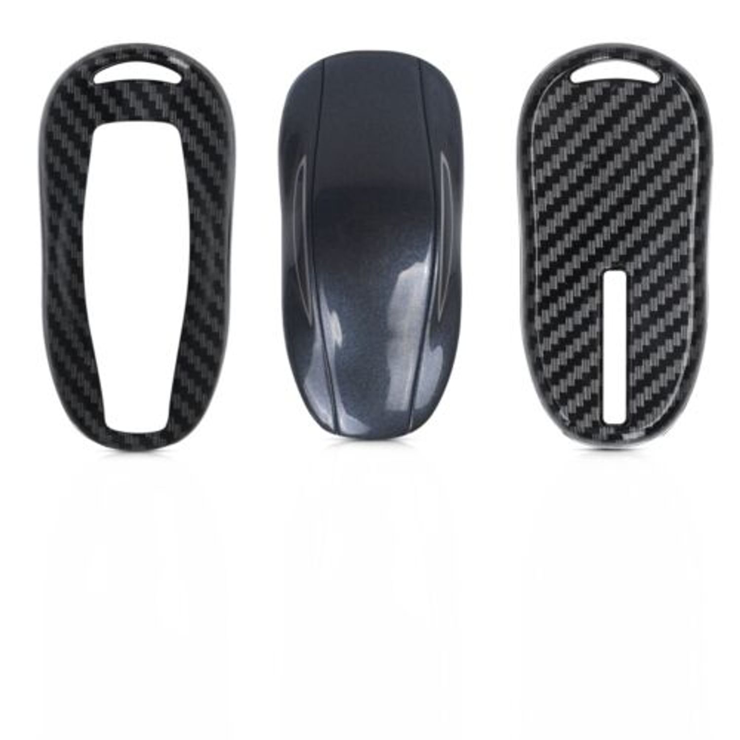 Husa Cheie Auto pentru Tesla, Model S, Plastic, Negru, 52085.01 fotografia produsului View 8 L