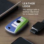 Husa Cheie Auto pentru BMW, 3 Butoane, Keyless Go, Kwmobile, Silicon, Multicolor, 55832.02 fotografia produsului View 5 S