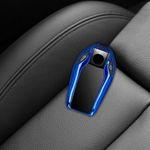 Husa Cheie Auto pentru BMW, Display, Kwmobile, Silicon, Albastru, 47310.98 fotografia produsului View 3 S