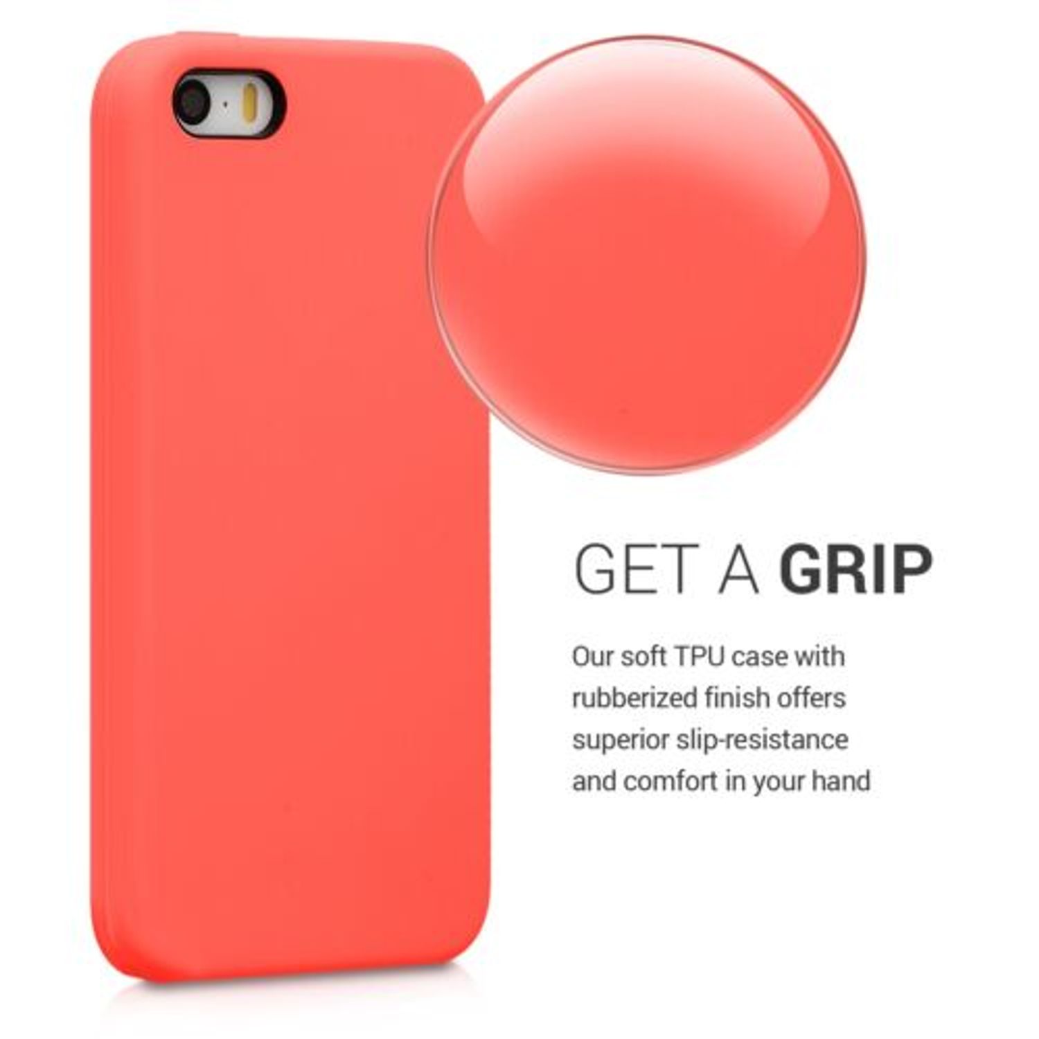 Husa pentru Apple iPhone 5/iPhone 5s/iPhone SE, Silicon, Rose Gold, 42766.141 fotografia produsului View 4 L