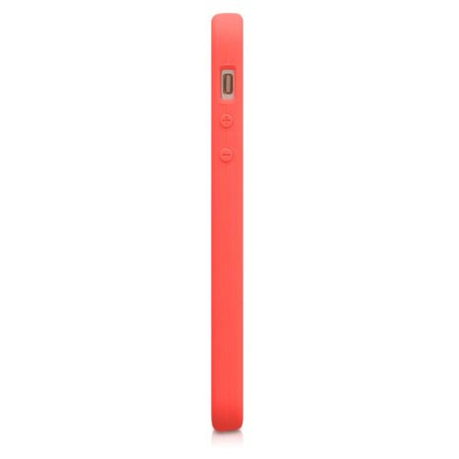 Husa pentru Apple iPhone 5/iPhone 5s/iPhone SE, Silicon, Rose Gold, 42766.141 fotografia produsului View 5 L