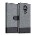 Husa pentru Nokia 3.4, Textil, Gri, 54413.22 fotografia produsului View 4 S