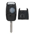 Carcasa Cheie pentru Kia, 3-4 Butoane, Kwmobile, Plastic, Negru, 48228.01 fotografia produsului View 3 S