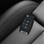 Carcasa Cheie pentru Kia, 3-4 Butoane, Kwmobile, Plastic, Negru, 48228.01 fotografia produsului View 5 S