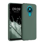 Husa pentru Nokia 3.4, Silicon, Verde, 53495.166 fotografia produsului