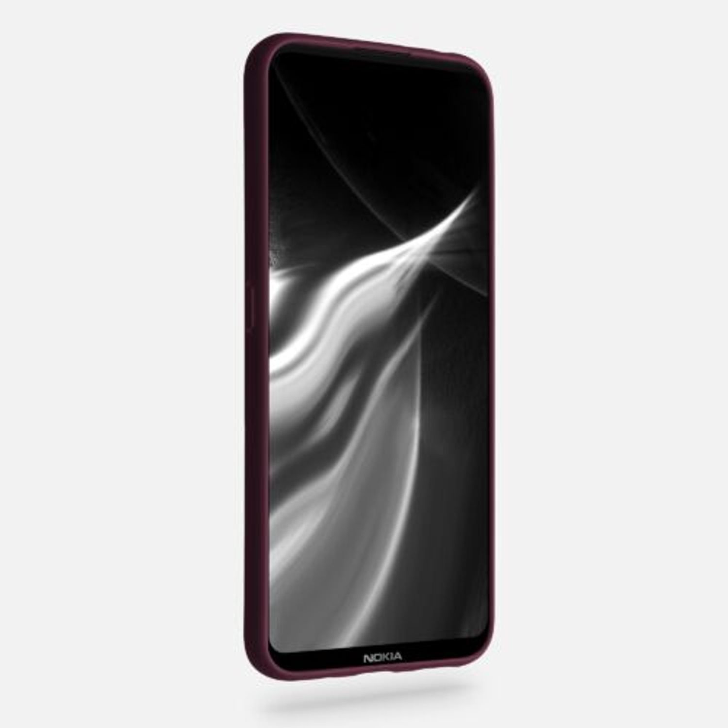 Husa pentru Nokia 3.4, Silicon, Violet, 53495.187 fotografia produsului View 3 L