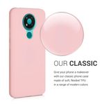 Husa pentru Nokia 3.4, Silicon, Rose Gold, 53495.89 fotografia produsului View 11 S