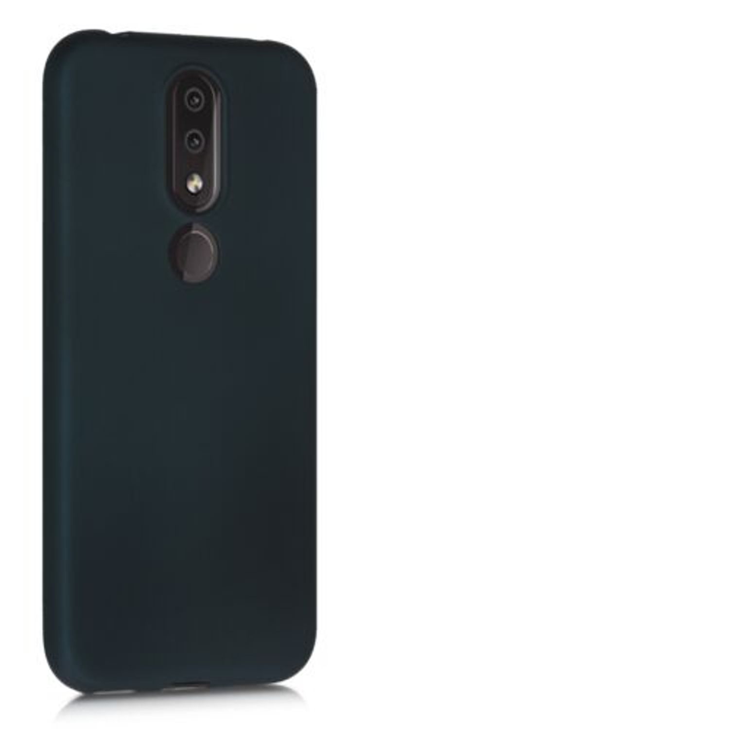 Husa pentru Nokia 4.2, Silicon, Verde, 52335.14 fotografia produsului View 8 L