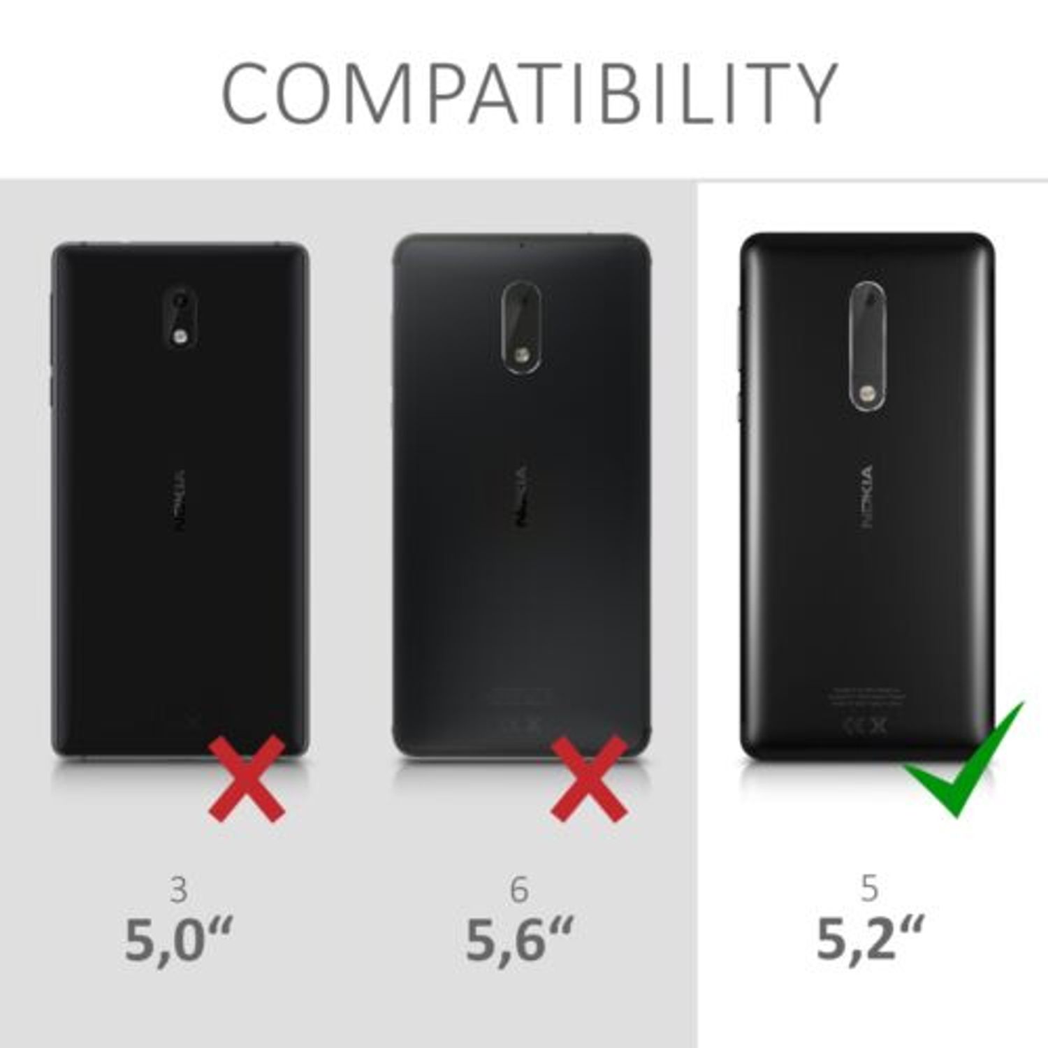 Husa pentru Nokia 5, Silicon, Multicolor, 41112.03 fotografia produsului View 6 L