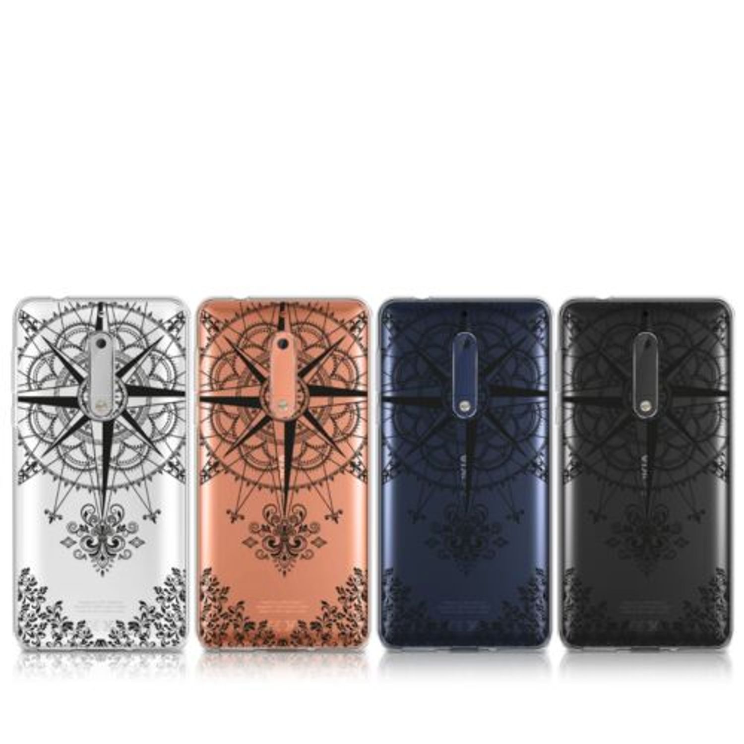 Husa pentru Nokia 5, Silicon, Multicolor, 41112.03 fotografia produsului View 9 L