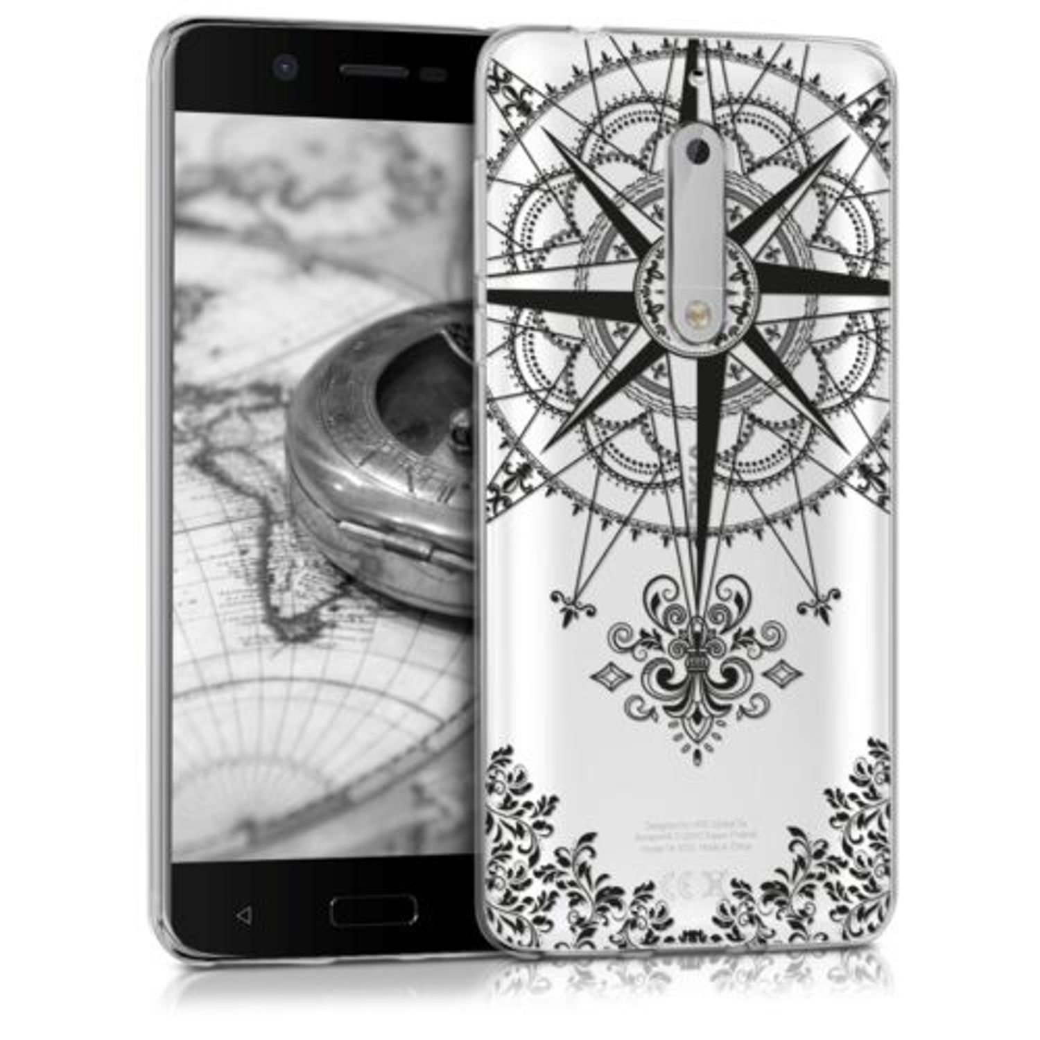Husa pentru Nokia 5, Silicon, Multicolor, 41112.03 fotografia produsului