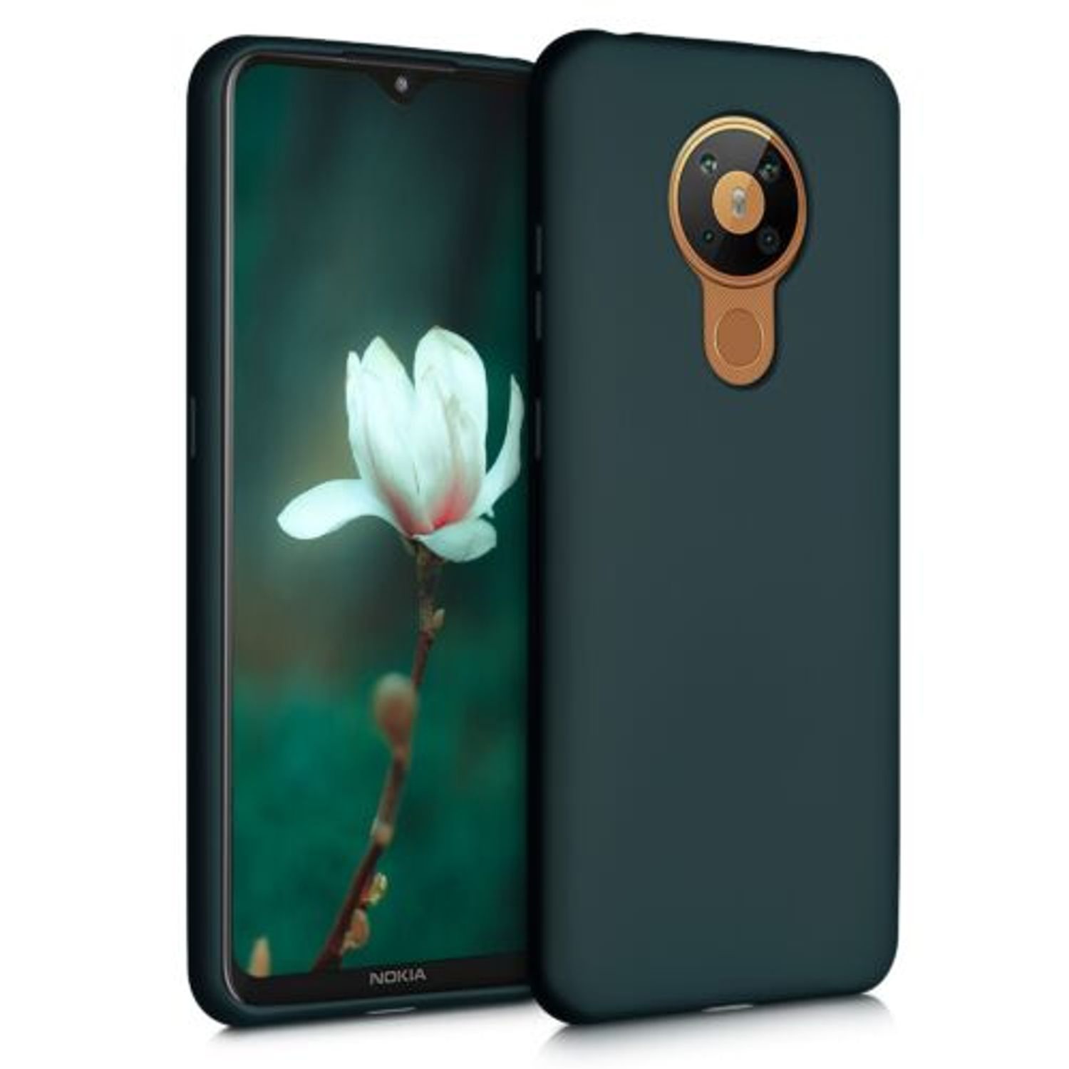 Husa pentru Nokia 5.3, Silicon, Verde, 53552.14 fotografia produsului