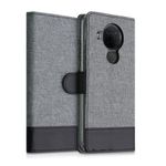 Husa pentru Nokia 5.4, Textil, Gri, 54411.22 fotografia produsului View 4 S