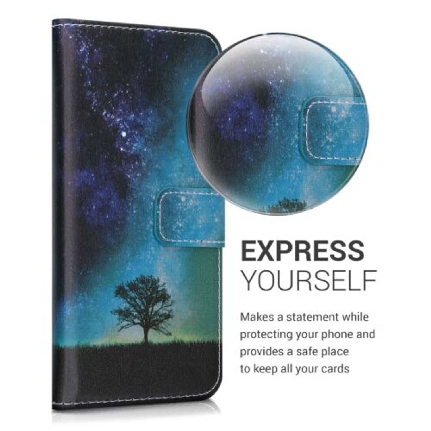 Husa pentru Nokia 5.4, Piele ecologica, Multicolor, 54405.02 fotografia produsului View 6 L