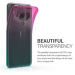 Husa pentru Nokia 5.4, Silicon, Roz, 54166.01 fotografia produsului View 3 S