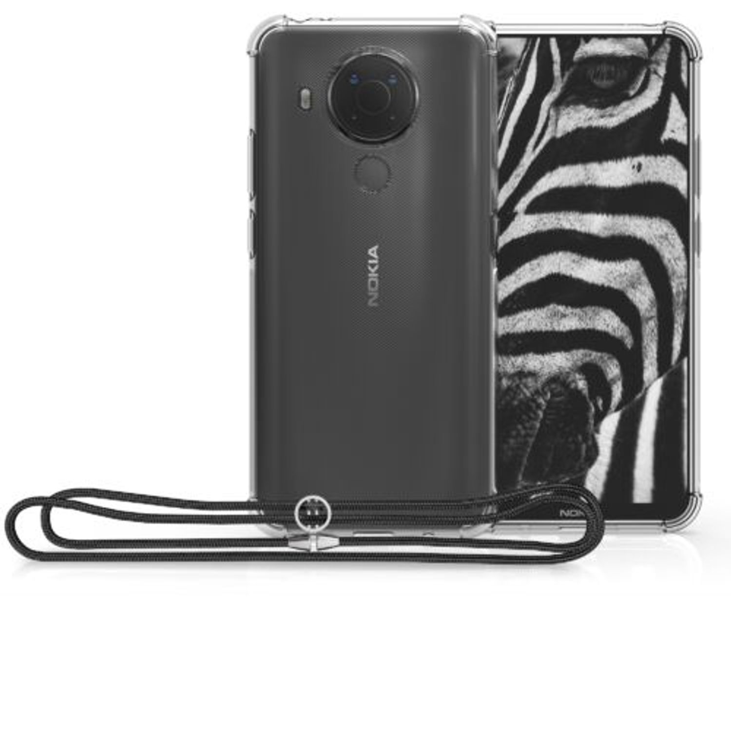 Husa pentru Nokia 5.4, Silicon, Transparent, 54231.03 fotografia produsului View 9 L