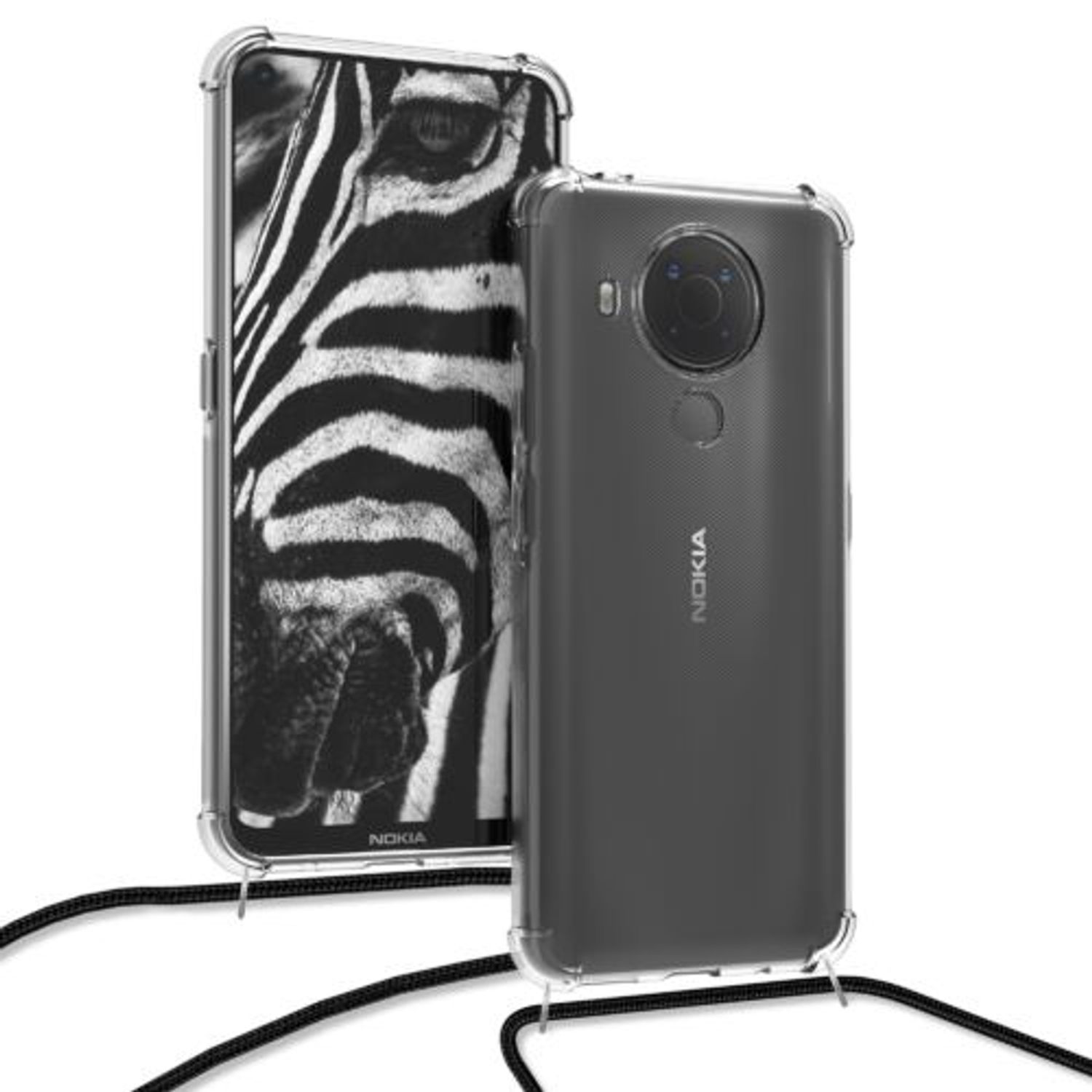 Husa pentru Nokia 5.4, Silicon, Transparent, 54231.03 fotografia produsului View 12 L